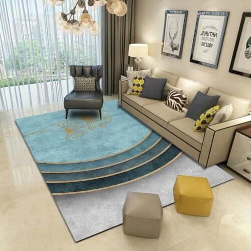 Home Living Room Coffee Table Mat Modern Minimalist Nordic Style Carpet Bedroom Splicing Carpet Office Entrance Door Mat Can Be