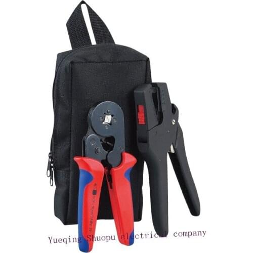 C8K-D364A mini combination tools crimping plier 0.08-6mm2 and wire stripper 0.08-6mm2 (HSC86-4A +FS-D3)