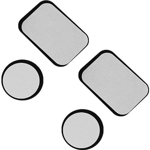 Hot Sale 4Pcs Universal Replacement Metal Plate Kit & Self Adhesive for Magnetic Magnetism Car Phone Holder Stand Mount Bracket