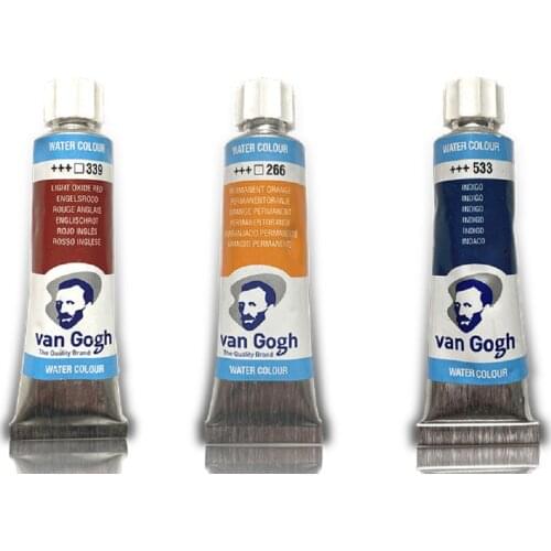 Imported Dutch Royal Van Gogh Watercolor Paint 10ml Acuarela For Painting Aquarel Aquarelle Art Supplies