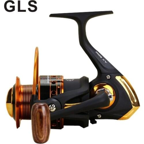 2020 GLS brand AX1000-9000 series metal rocker rocker arm can interchange left and right spinning wheel fishing reel