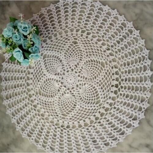 Modern lace table place mat pad Cloth embroidery placemat cup mug holder drink coaster Christmas coffee doilies Dining kitchen