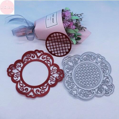 Mandala Stencil Metal Cutting Dies for DIY Scrapbooking Photo Album Planner Cards Making Craft Stamp and Slimline Dies New
