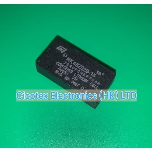 MK48Z02B-15 DIP-24 MK48Z02 B-15 CMOS 2K x 8 XEROPOWER SRAM MK48Z02B15 MK 48Z02B-15 MK48 Z02B-15