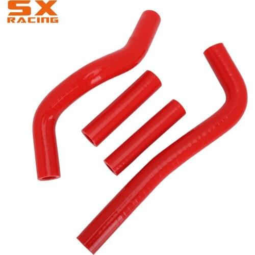 Motorcycle Red Water Pipe Silicone Radiator Coolant Hose For HONDA CRF150 2007 2008 2009 2010 2011 2012 2013 2014 Dirt Bike