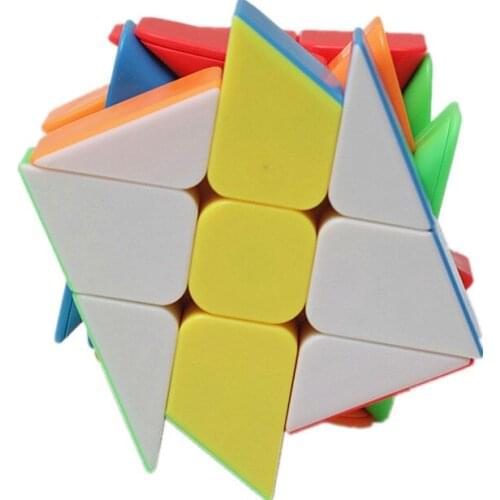 Moyu windmill cube Strange-shape Magic cubes 3x3 professional competition adult gift children educational toys 3x3x3 cubo magico