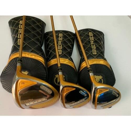 BIRDIEMaKe Golf Clubs 4 Star Honma S-07 Wood Set Honma Beres S-07 Golf Woods Driver + Fairway Woods R/S/SR Shaft With Head Cover