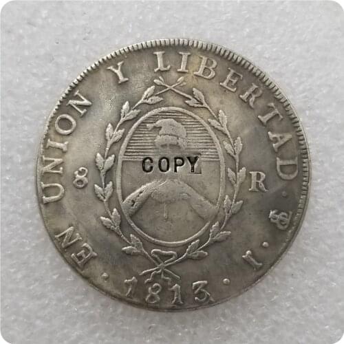 1813 ARGENTINA 8 REALES COPY commemorative coins-replica coins medal coins collectibles