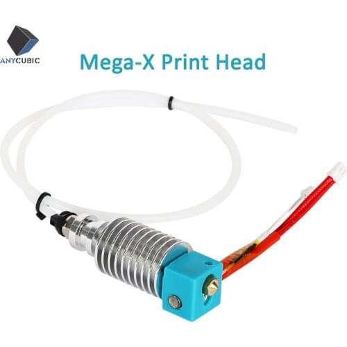 ANYCUBIC 3d Printer Print Head with Nozzle 0.4mm Support 1.75mm PLA Filament For Mega X3d Printer