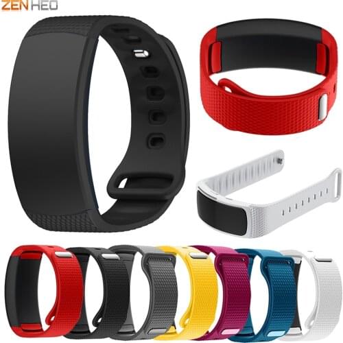 Silicone Sport Watch band For Samsung Gear Fit2 Pro fitness Watch bands Wrist Strap For Samsung Gear Fit 2 SM-R360 Bracelet