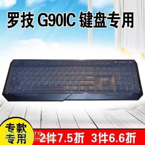 Silicone Mechanical For Logitech G90Ic G90 Ic Wireless Keyboard Cover Protector Desktop Office Games 104 Key Dust Cover