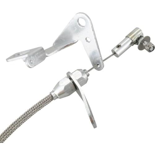 2pcs Stainless Steel Braided Accelerator Cable Wire for Chrysler (Chrysler, Dodge, Plymouth) 727 transmissions