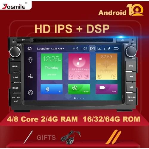 IPS DSP 4GB 64G 2 Din Android 10 Car Multimedia DVD Player For KIA Ceed 2009 2010 2011 2012 autoradio GPS Navigation Head Unit