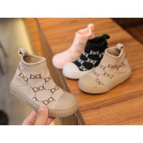 Kid Baby First Walkers Shoes 2022 Spring Infant Toddler Shoes Girls Boy Casual Mesh Shoes Soft Bottom Comfortable Non-slip Shoes