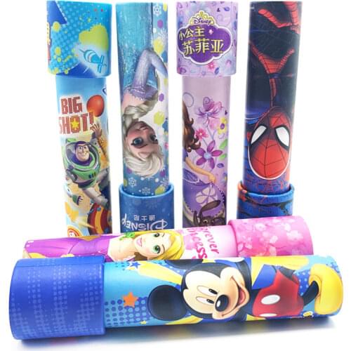 Disney Mickey/Toy story Theme Birthday Party Supplies Gifts Kaleidoscopes Kids Toys Kaleidoscope Color Educat Toys For Children