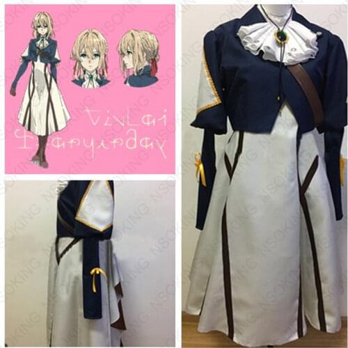 Violet Evergarden Cosplay Costume custom made
