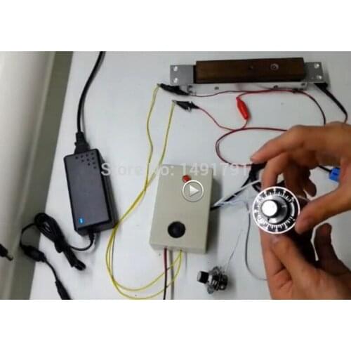 Escape room Four knob with metal sensor or magnetic sensor with audio real life room escape mysterious door game