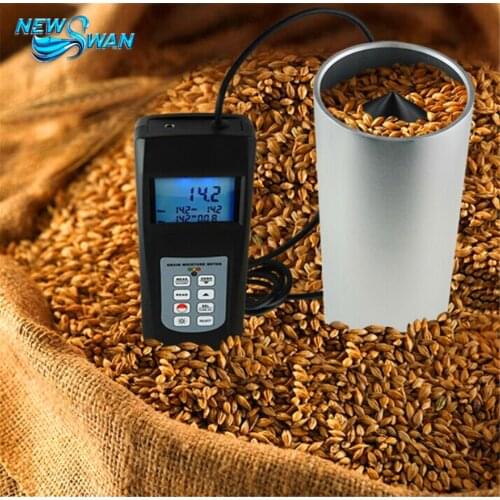 Grain Moisture Meter Tester Range 0-50% Digital LCD Display Cup Type MC-7828G