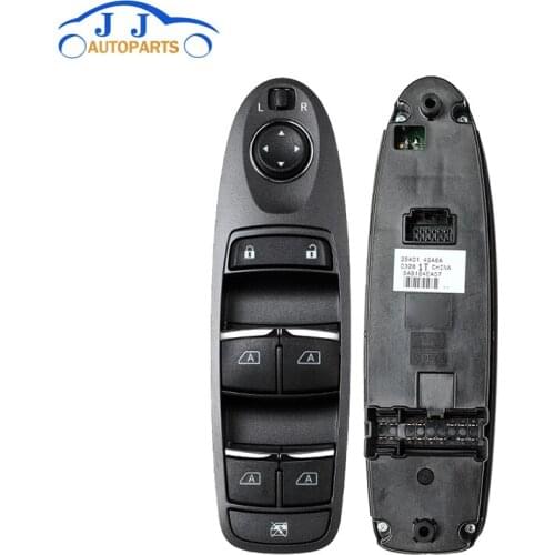NEW 12+15 Pins Window Master Control Switch Button For Nissan Infiniti 25401-4GA6A 254014GA6A Best Quality