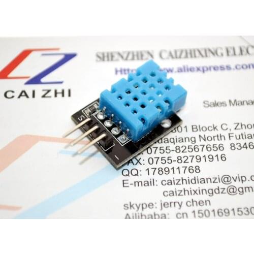 Orignial-sensor Temperature and humidity sensor module Fapplication DHT-11 DHT11+PCB