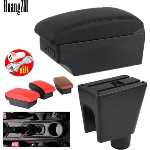 For Chevrolet Spark III Armrest box 2011 2013 2014 2015 2016 Aveo T200 Car armrest box car accessories interior storage box