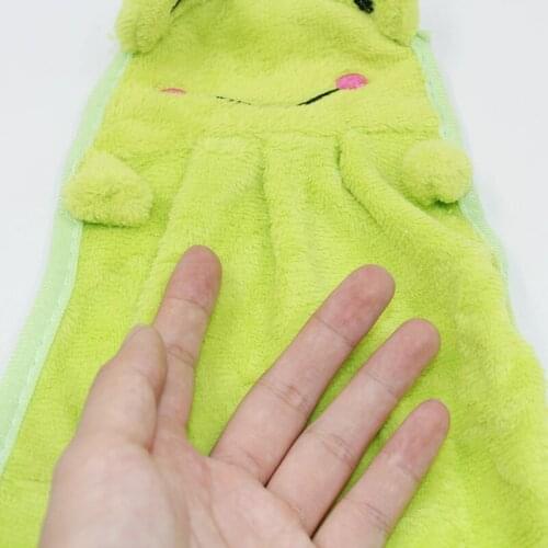 Hand Tower Cartoon Elephant Hand Dry Towel Clearing Lovely Animal Face Towel For Kitchen Bathroom Office Car Use1009