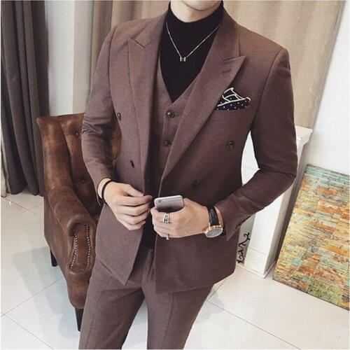 Slim latest coat pant designs blazer masculino Mens Suits Ternos Masculino 2017 Spring Autumn Blazer Jacket one set men suit