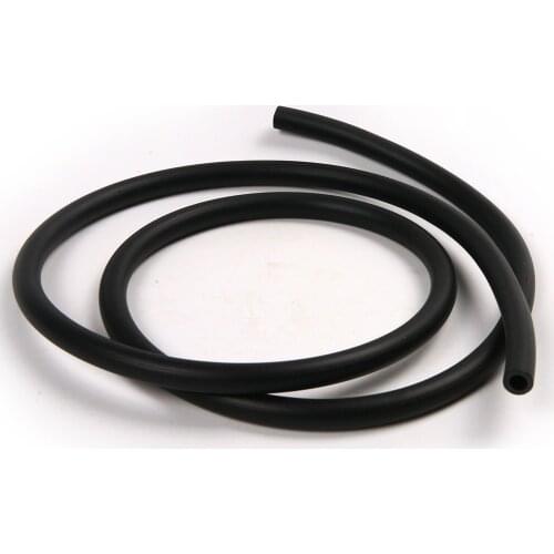 Top quality 1pcs 1Meter Butyronitrile rubber black Motorcycle Oil-resistant Rubber Gasoline Hose Anti-corrosion Anti-acid