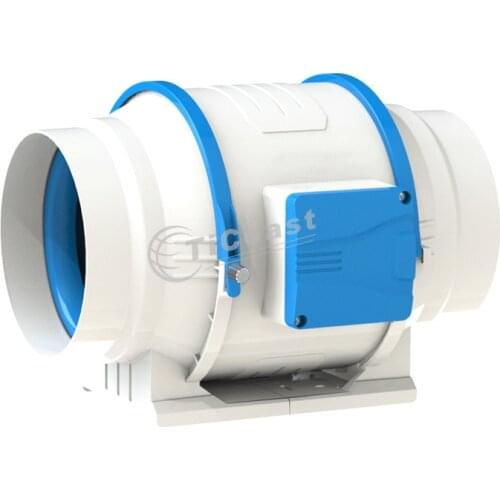 6 inch Silent Inline Duct Fan 220V Air Extractor Exhaust Ventilation for Home Bathroom Kitchen Ventilator