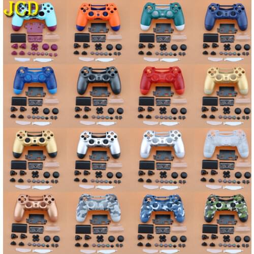 JCD Replacement For Sony PS4 Pro Controller Plastic JDS 040 Cover Front Back Housing Shell Case W/ Buttons Mod Kit