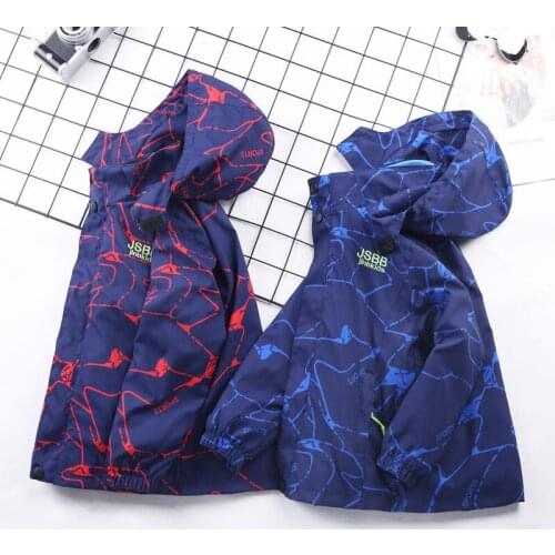 Winter Boys Jacket Removable Triple Sport Warm Coat Boys Autumn Thicken Warm Windproof Breathable Jacket For Boys 5-13 Years Old