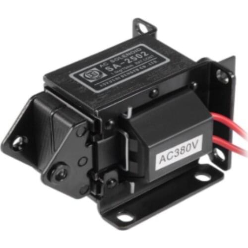 1PC SA-2502 Lift 1.5kg Stroke 15mm AC110V/AC 220V/AC380V,AC Tractive Solenoid Electromagnet