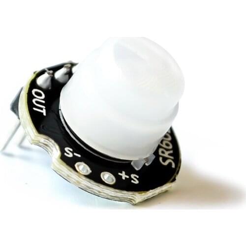 10PCS MINI Motion Sensor Detector Module SR602 Pyroelectric Infrared PIR kit sensory switch Bracket for arduino Diy With lens