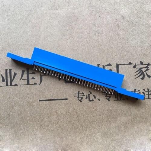 50PCS For Nintendo FC 60 Pin clone host card slot 60-Pin has ear blue