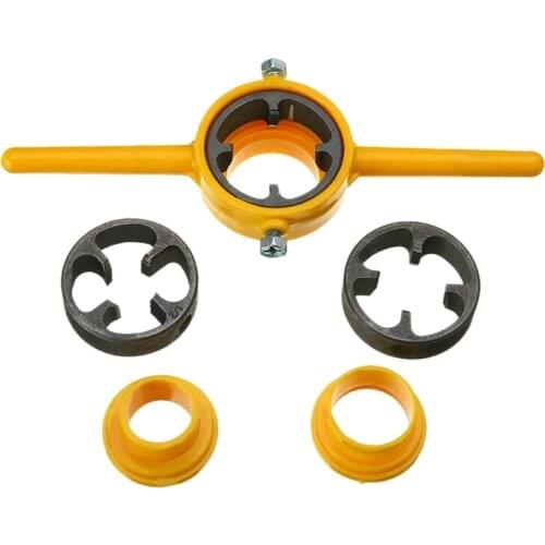 6X Npt Die Pvc Thread Maker Sizes 1/2inch 3/4inch 1inch Pump Pipes Hand Tool Tarraja Tubo