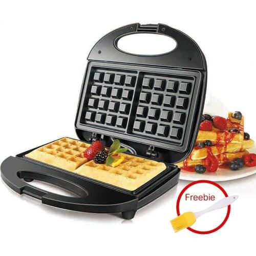 750W Electric Waffle Maker Sandwich Maker Walnut Cake Maker Cooking Appliances Breakfast Maker Waffle Iron Electric 220V