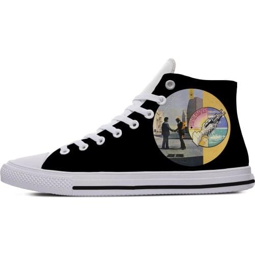 Wish You Were Here Heavy Metal Band Icon Mens Womens Designer Leisure Sneakers Men Casual Canvas Shoes Off White