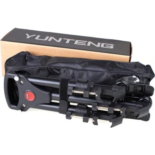 Hot sale Professional Foldable Tripod Dolly For Photo Video YT 900Lighting Lockable 3 Wheels Yunteng 900 YT-900