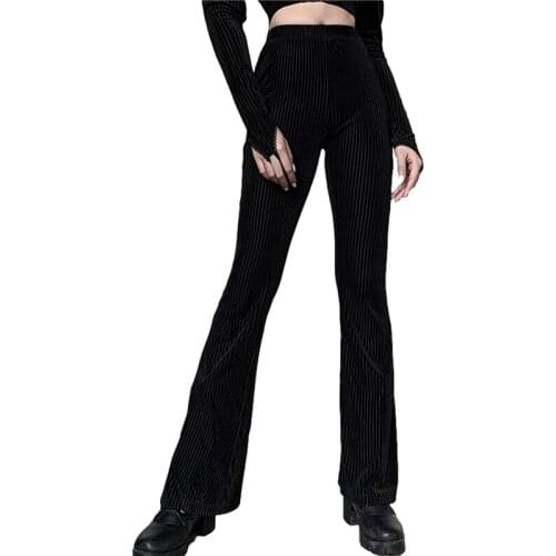 Hirigin Summer Womens Suede Wide Leg Pants Capris 2021 Fashion Party Casual Club Vacation Shopping Wear Trouser