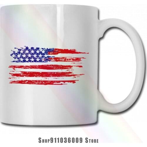 American Flag mug cup tazas