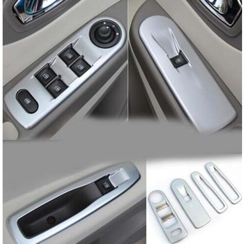 Matte ABS Windows nt decoration sequins Car Accessories For Renault Captur 2014 2015