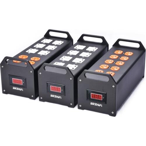 New PW1 4000W 20A High-End Audio power purifier, AC Power Conditioner, Power Filter, Power Purifier Power strip