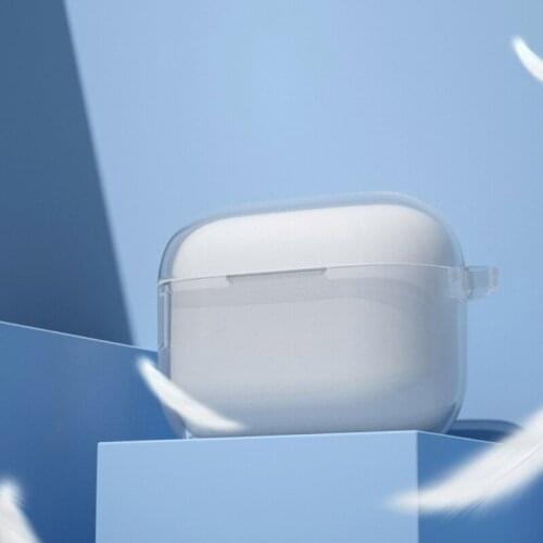 Transparent Ear Bud Earphone Headset Headphone Carrying Case Mini Storage Carry Pouch Bag for QCY T10