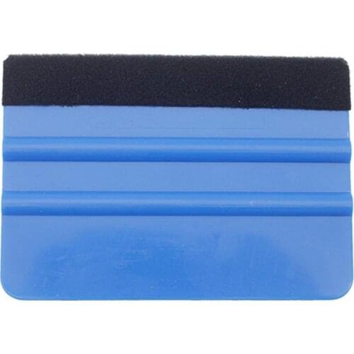 Squeegee Tool Portable Felt Edge PP Cleaning Scraper for Car Auto