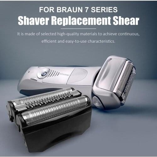 1PCS Trimmer Shaver Foil Replacement For Braun Series 7 795CC-3 720S 720S-3 720S-4 720S-5 5695 9565 9566 9781 9872 5674
