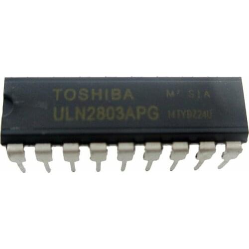 ULN2803 8 Channel Darlington Driver DIP 18 IC - Pack of 5