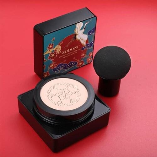 20g Chinese style Mushroom Cushion Natural Moisturizing Whitening Makeup Foundation Concealer Cosmetic Cream Waterproof BB M0E9
