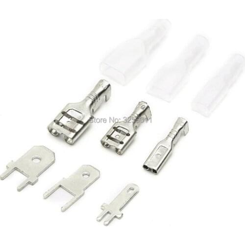 3000PCS Brass Wire Connector Electric Lighting use for Automotive Boat Car Speaker Circuit Joints Junction Jacket Crimp Termianl