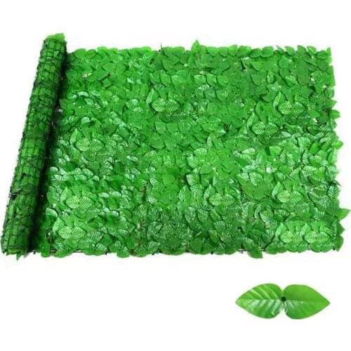 Artificial Leaf Fence For Outdoor Garden Patio Backyard Balcony Wall Decoration Privacy 1 Roll 0.5M Width