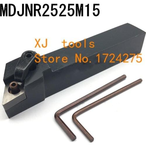 MDJNR2525M15/ MDJNL2525M15 Metal Lathe Cutting Tools,CNC Turning Tool,Lathe Machine Tools, External Turning Tool Type MDJNR/L